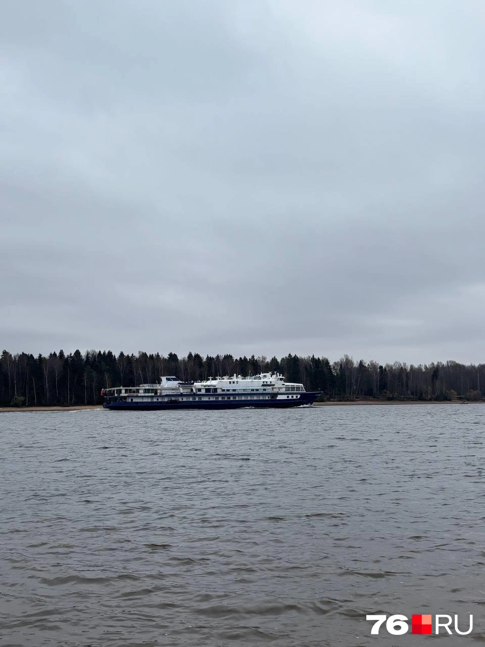 Теплоход «Россия» был построен в Ленинграде | Источник: читатель 76.RU