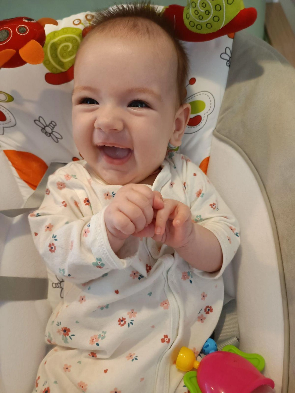 А здесь Диане уже полгода, после первых уколов тело стало оживать | Источник: семейный архив Анастасии