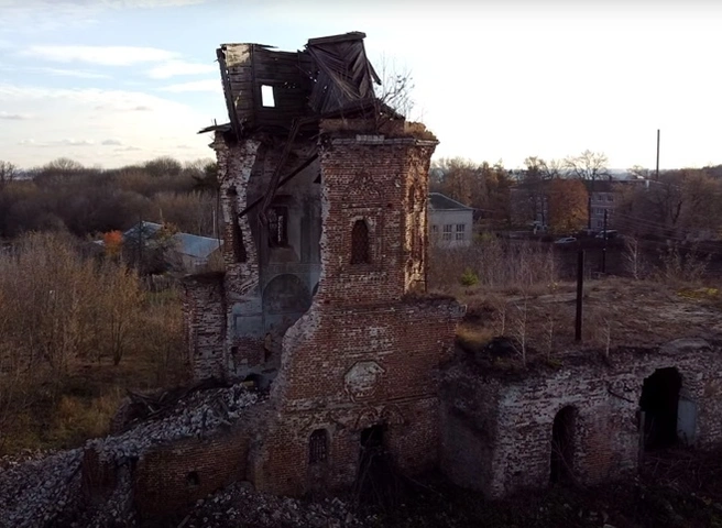 В Рыбновском районе обрушился купол церкви | ya62.ru