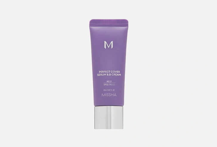 BB крем для лица SPF 50 Missha Perfect Cover Serum