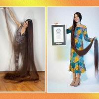 Рапунцель в реальной жизни: как выглядит девушка с самыми длинными волосами в мире