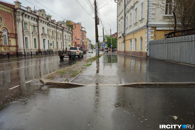 В центре Иркутска на неделю перекроют улицу Желябова | Источник: Ксения Филимонова / «ИрСития»