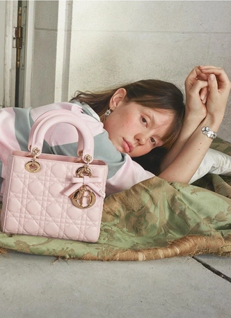 Мия Гот в кампании Dior