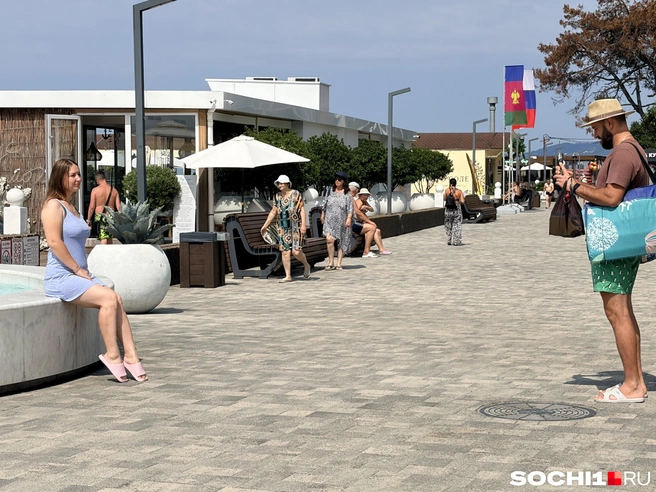 На каждом шагу в Сочи фотозоны | Источник: Анна Грицевич / SOCHI1.RU