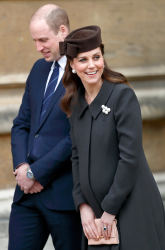2018 годГерцогиня Кейт и принц Уильям