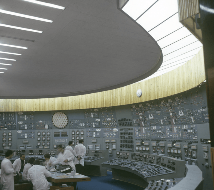 Советские центры управления электростанциями: 16 фото для созерцания