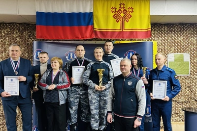УФССП Чувашии выиграла кубок по стрельбе