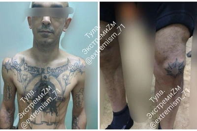 Арест за демонстрацию воровских татуировок в полиции