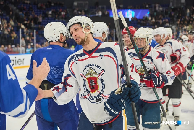 Лучшим нападающим признали Андрей Вишняковский (ГУ МВД России по городу Москве) | Источник: Александр Ощепков / NGS.RU