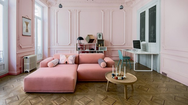 Розовая мебель: 40+ ярких примеров