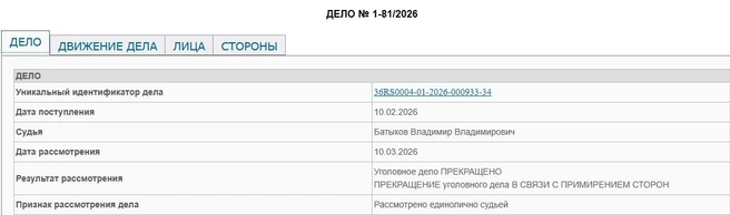 Источник: Ленинский суд Воронежа / lensud--vrn.sudrf.ru