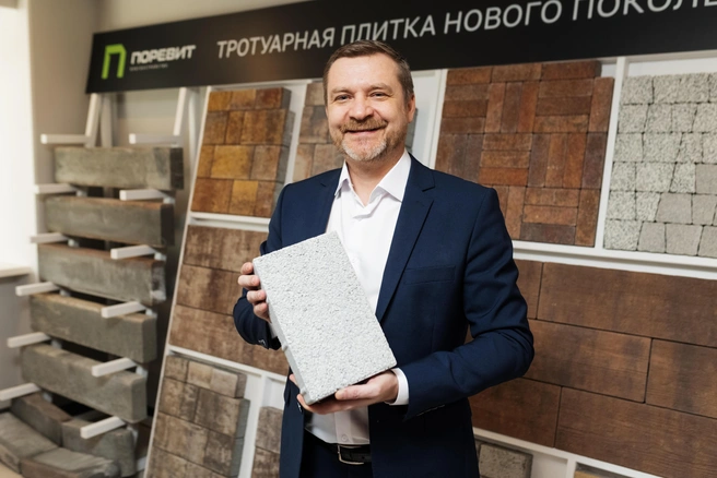 Руководитель офиса завода «Поревит» в Омске Вячеслав Чифин | Источник: «Поревит»