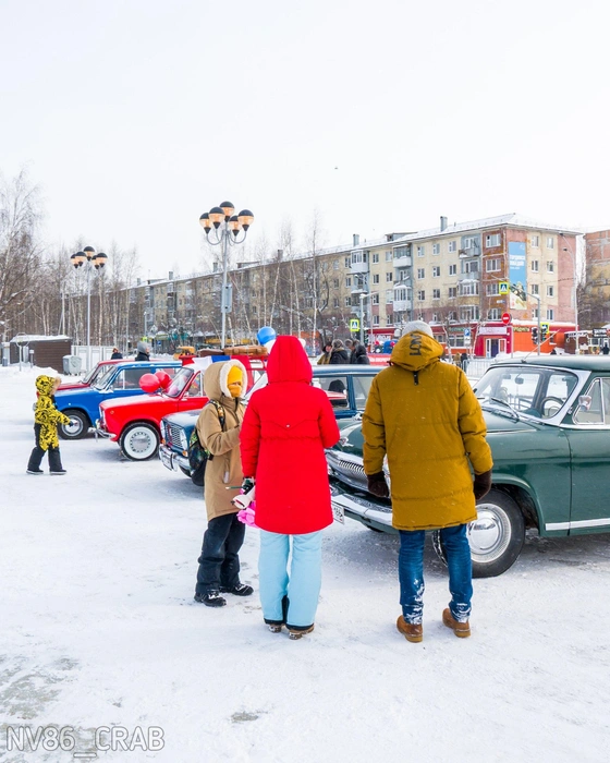 В советское время такие машины считались настоящей роскошью | Источник: «Типичный краб Нижневартовск» / T.me