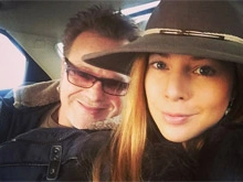 Подольская  и Пресняков присматривают вещи для будущего наследника