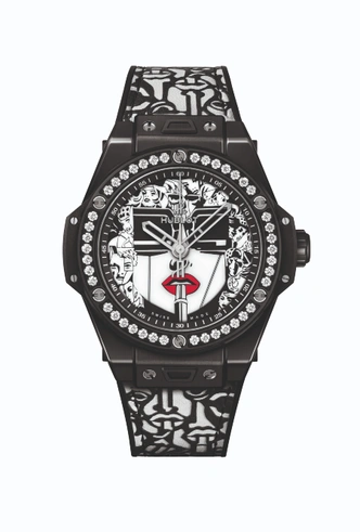 Черное и белое: Hublot представили новинку Big Bang One Click Marc Ferrero