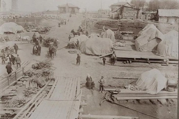 Было (Речпорт Новониколаевска, конец XIX — начало ХХ вв.) | Источник: Наталья Липатникова