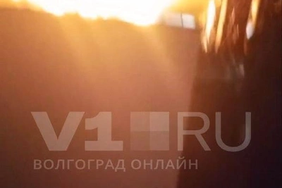 В Волгограде сняли на видео эвакуацию из горящего магазина
