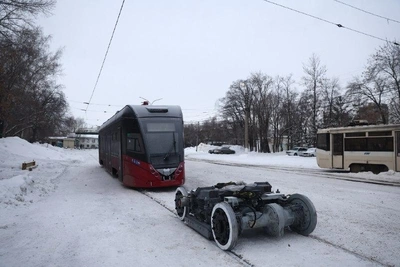 Девять новых трамваев выйдут на линии Новосибирска в декабре