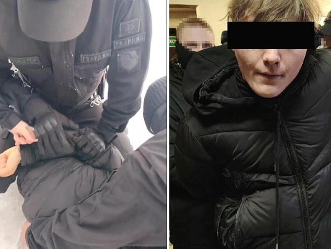 Возраст задержанного стрелка — 21 год. | Источник: АБ «Гвардия»