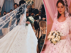 Платье за 17 млн, 400 гостей: в Москве племянник Умара Джабраилова женился на возлюбленной