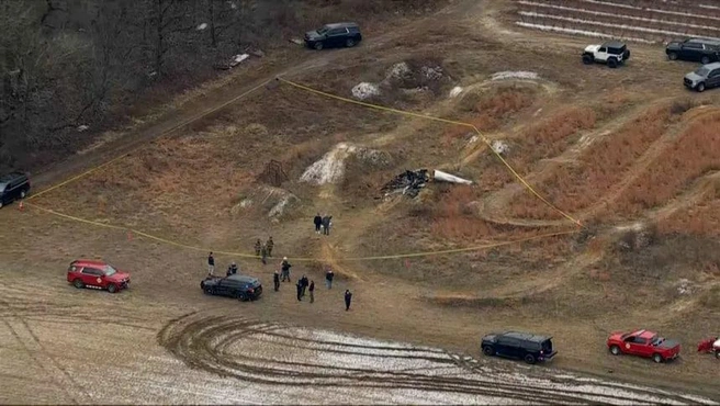 Место крушения | Источник: CNN