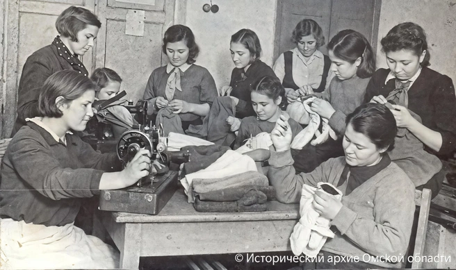 Снимок 1942 года | Источник: Фотофонд ИАОО / Pastvu.com