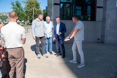 Мэр потребовал ускорить работы на проспекте Победы