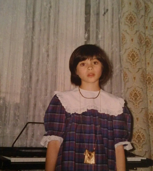 Женя Любич в детстве