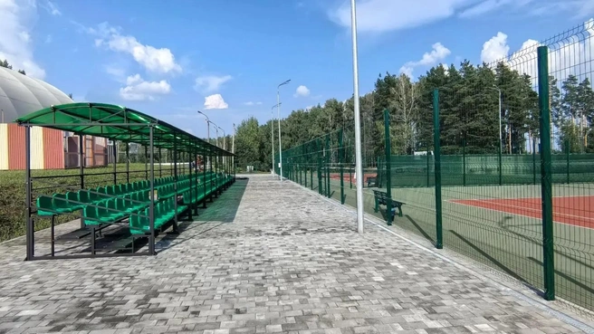 В Елабуге появились два новых теннисных корта | Источник: tatarstan.ru