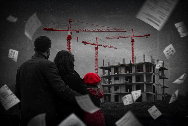 Стройку полностью заморозили в 2024 году. С тех пор дома лишь ветшают и разрушаются | Источник: Полина Авдошина / Городские порталы