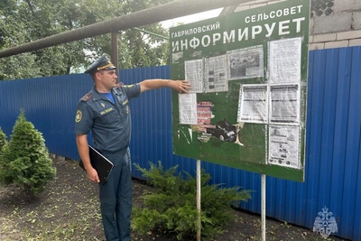 Сводка по ландшафтным пожарам в Тамбовской области за неделю