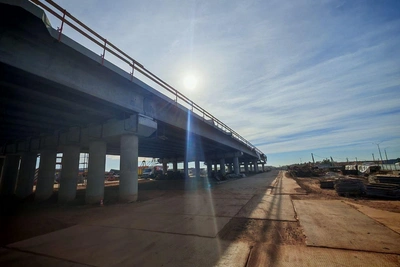 Развязку на улице Гаранькина обещают открыть осенью