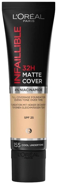 Тональный крем L'Oreal Paris Infaillible 32H Matte Cover, SPF 25