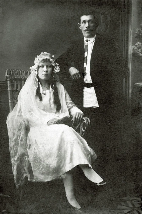 Супруги Никулины, апрель 1927 года | Источник: Кунгурский городской архив