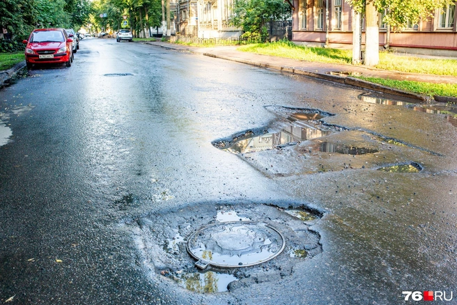Ярославская область заняла 78-е место по качеству дорог среди регионов России | Источник: Александра Мамонтова / 76.RU