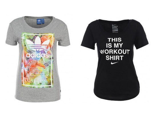 Слева направо: adidas Originals, Nike