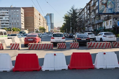 В Кемерове закроют выезд с проспекта на выходные
