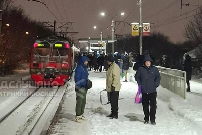 Сбой на МЦД-3 вызвал массовые задержки электричек