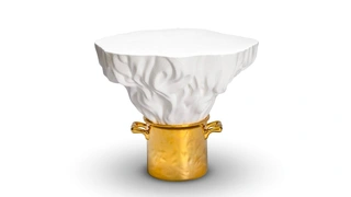 Миланская неделя дизайна 2025: столик Steam Table от Studio Job и Gufram