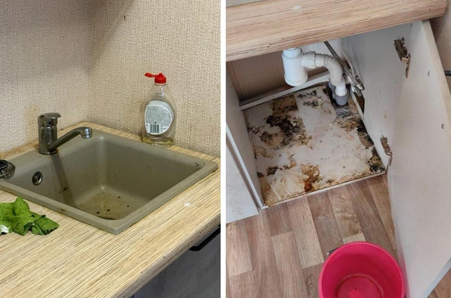 Квартира после проживания мужчины | Источник: героиня публикации