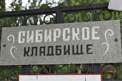 Штормовой ветер повалил деревья на кладбище в Екатеринбурге