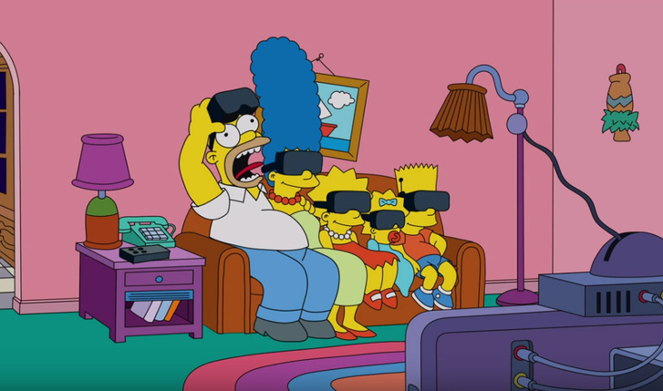 Фото №1 - Заставка к новому эпизоду «Симпсонов» — в духе карантинных трендов (видео)