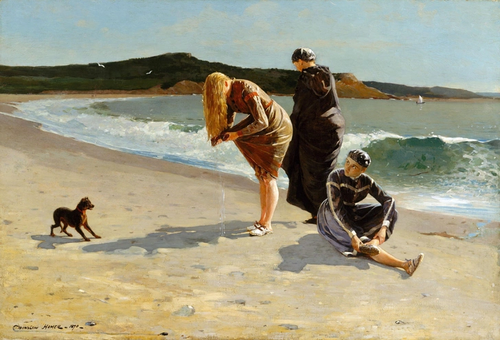 «Игл-Хед, Массачусетс» («Прилив»). Художник Уинслоу Хомер, 1870 | Источник: Legion Media 