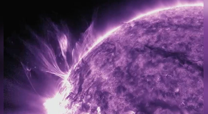 Вспышка на Солнце 1 декабря | Источник: https://t.me/lpixras/