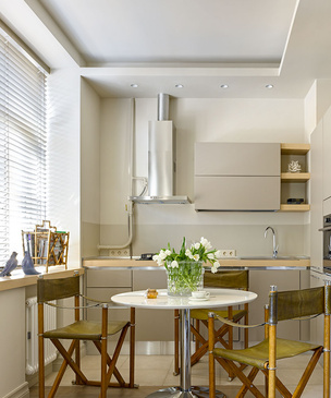 Дизайн маленькой квартиры: интерьер в пастельных тонах