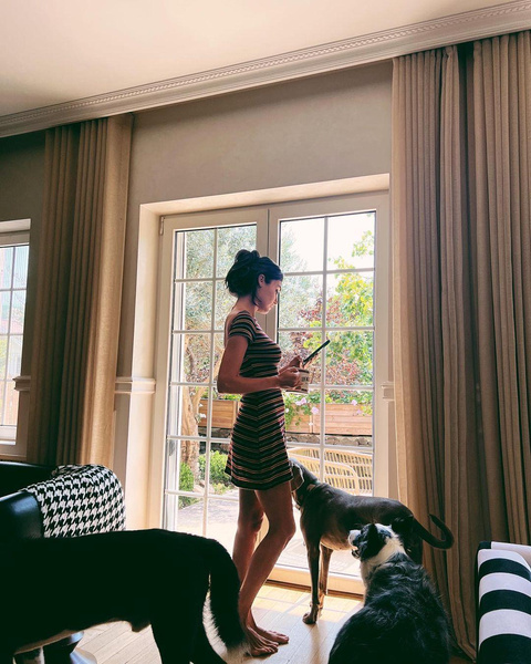 Превише мршава, али веома срећна: Ханде Ерцел је поделила кућне фотографије са својим псима