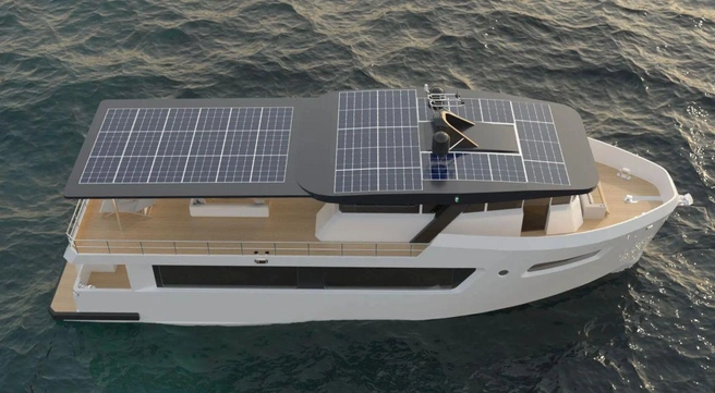 Рендер яхты: вид сверху | Источник: Baikal Yachts Group