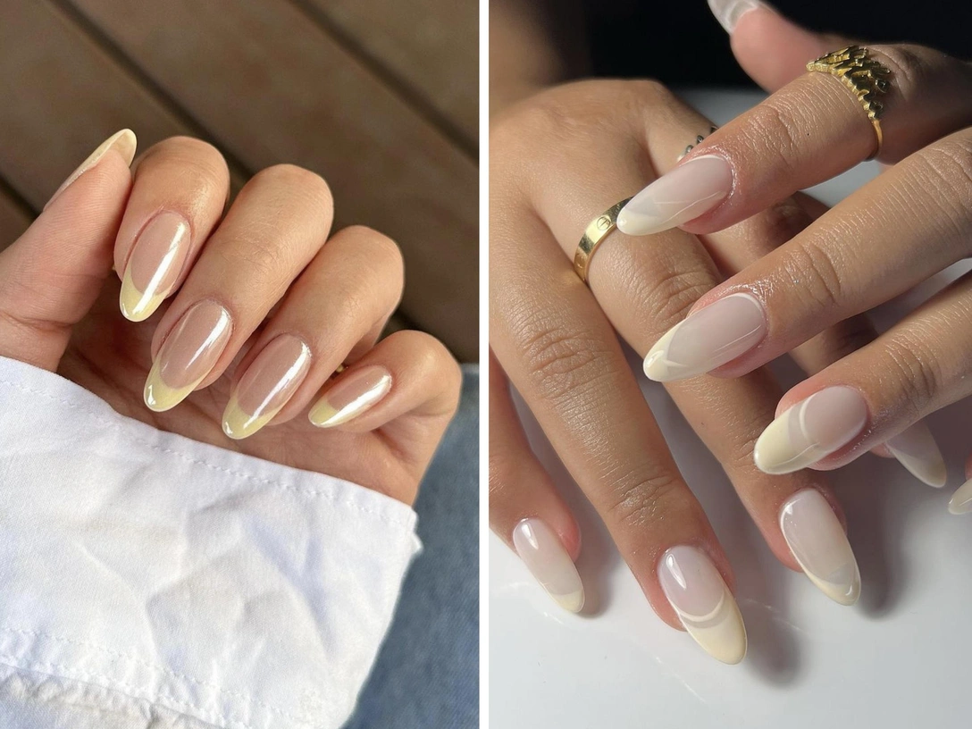 Сливочный френч — 5 идей самого нежного маникюра на лето 2024 | marieclaire.ru