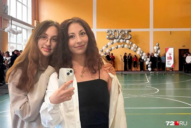 Дочь Маши Токмаковой в этом году окончила 9-й класс | Источник: Мария Токмакова, Дмитрий Гладышев /72.RU