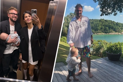 Сын Александра Петрова отпраздновал первый день рождения